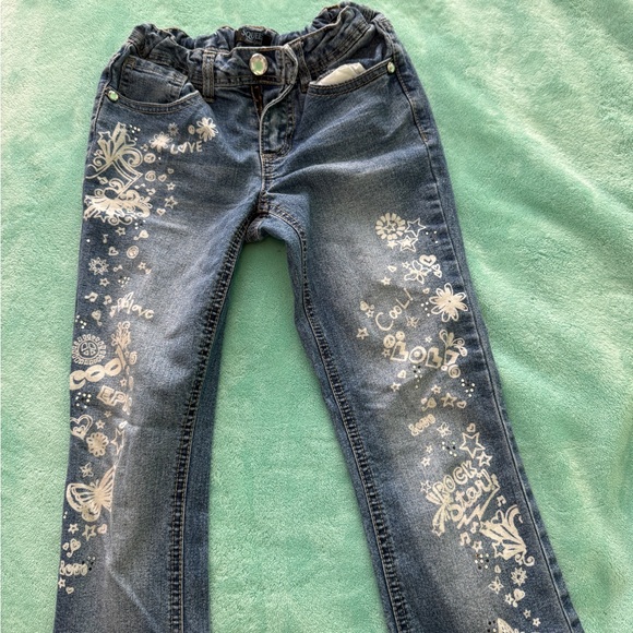 Kids Flared Leg Jeans - Picture 1 of 4